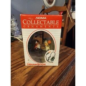 Vintage Noma Collectible Ornamotion Angels‎ Ornament 1989